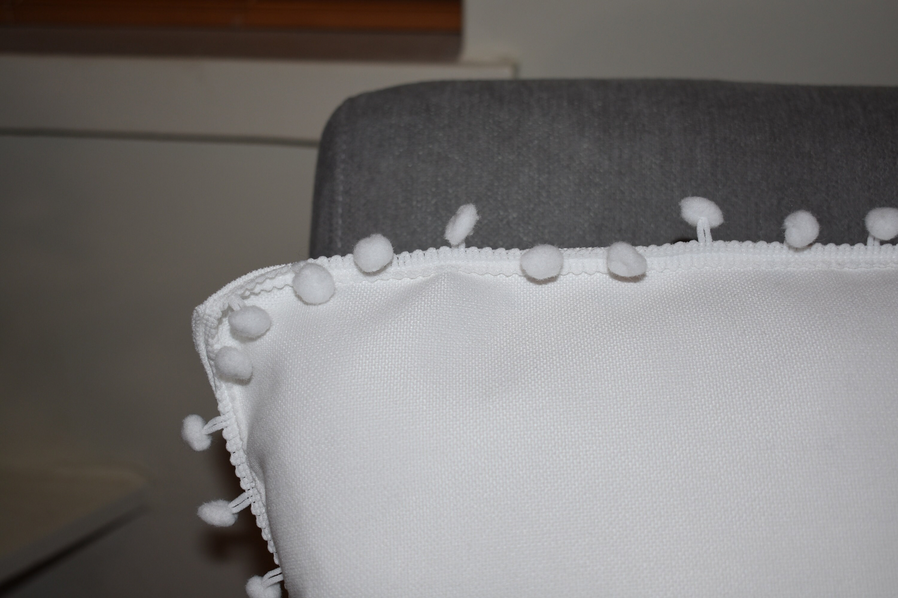 Minimalistischer Beige Kissenbezug